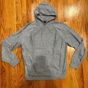 J. Crew blue/gray hooded sweater